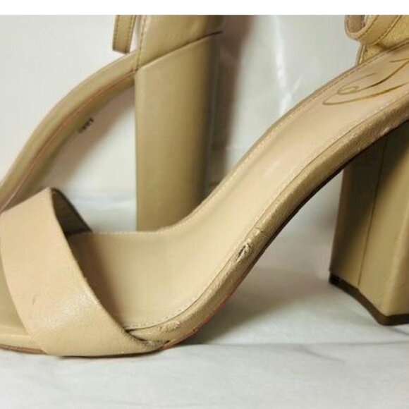 SAM EDELMAN Yaro Dress Sandals Size 11 Well Worn See Photos - Picture 4 of 5